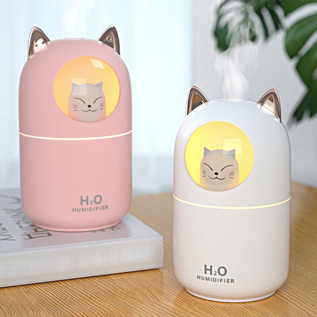 Cartoon Cat Design Humidifier Ultra-Quiet